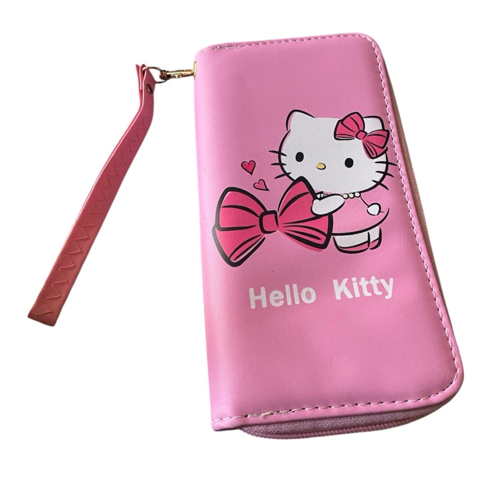 Hello Kitty Pink Wristlet with Bow